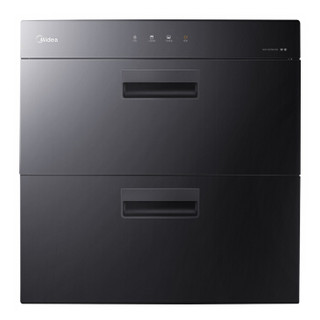 美的（Midea）高温嵌入式消毒柜90Q15S+8套热风烘干洗碗机X4