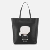 KARL LAGERFELD 卡尔·拉格斐 K/Ikonik 女款真皮托特包