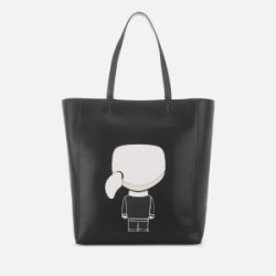 KARL LAGERFELD 卡尔·拉格斐 K/Ikonik 女款真皮托特包
