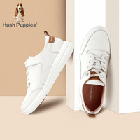 Hush Puppies 暇步士 2019秋款专柜同款品牌白色板鞋小白鞋女休闲鞋