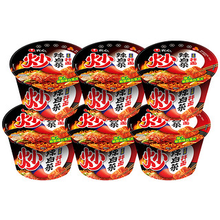 NONGSHIM 农心 炒辣白菜拌面 117g*6碗