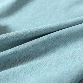 魔方 遮光窗帘 海蓝色 2.0宽*2.6高-布带挂钩