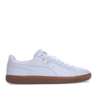 PUMA 彪马 Basket Classic Gum 男士休闲鞋 36915902WHT132 白色 UK8