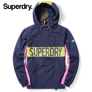 Superdry 极度干燥 2019连帽半拉链秋冬新品潮牌休闲