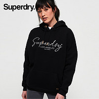 Superdry 极度干燥 2019连帽套头宽松休闲字母刺绣潮牌