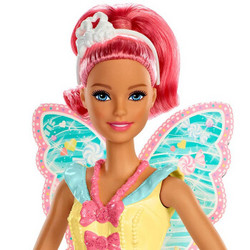 芭比（Barbie）芭比娃娃 蝴蝶精灵FXT03 *2件