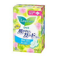 花王(乐而雅）（laurier）棉柔爽肤护翼型日用卫生巾 姨妈巾 20.5cm*22片 *3件