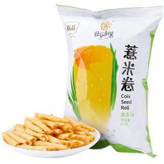 YOUPIN 小米有品 社谷制菓薏米卷80g/袋*2