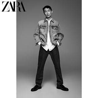 ZARA 04454300406 男装 牛仔夹克外套