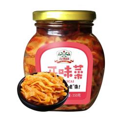 吉得利四川特产350g开味菜零食小吃美味可口下饭菜 *2件