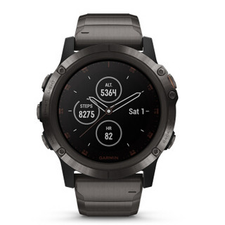 GARMIN 佳明 fenix5x Plus运动智能手表fenix5X钛合金