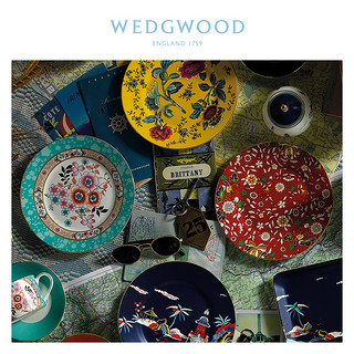 WEDGWOOD 20cm盘子四件组骨瓷欧式餐盘餐具家用套装