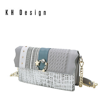 KH Design 明治 K1197 欧美风链条时尚斜挎包
