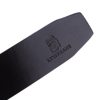 法国利奥雷诺LTWFRANE 皮带男 商务休闲时尚板扣腰带K10945黑色