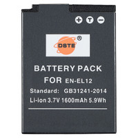 蒂森特（dste）尼康 EN-EL12 S9900S AW130s P340 数码相机电池 备电