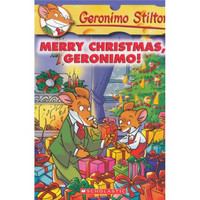 Geronimo Stilton #12: Merry Christmas Geronimo!老鼠记者#12：圣诞快乐 英文原版 进口故事书