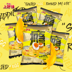 上好佳 咸蛋黄味薯片 60g*5包