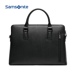 Samsonite/新秀丽男士手提包 商务休闲时尚男包 横款公文包男 45Q