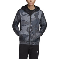 阿迪达斯 ADIDAS 三叶草 男子 运动经典系列 CAMO WINDBREAKE 运动 夹克/风衣 FH6873 M码