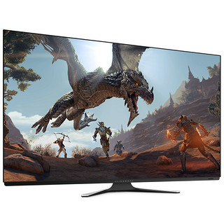 ALIENWARE 外星人 AW5520QF 54.6英寸 OLED FreeSync 显示器 (3840×2160、120Hz 、98.5%DCI-P3)