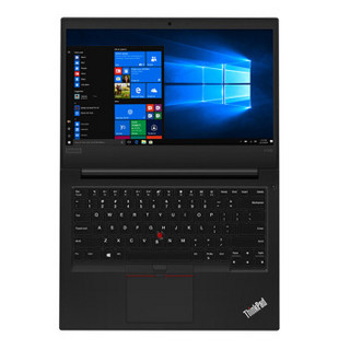 ThinkPad 思考本 E系列 E490 14英寸 笔记本电脑 酷睿i7-8565U 8GB 128GB SSD+1TB HDD RX 550X 黑色