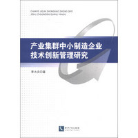 产业集群中小制造企业技术创新管理研究