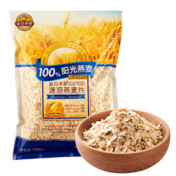 金日禾野 纯燕麦片 700g *10件