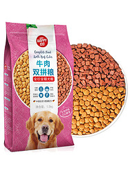 顽皮全犬种全期通用牛肉双拼狗粮1.5kg