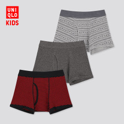 UNIQLO 优衣库 男童短裤 3条装