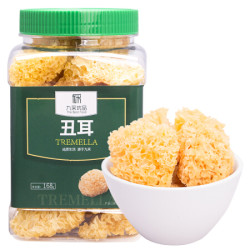 九采优品 丑耳168g 银耳雪耳糯耳白木耳 山珍 南北干货 银耳莲子羹 无熏硫 *3件
