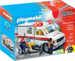 PLAYMOBIL 救护车拼装玩具