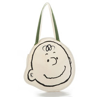 经诚 女士帆布单肩包 JFB-019 米色 中号