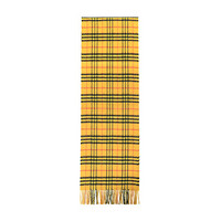 BURBERRY 博柏利 Vintage系列 男女款羊绒围巾 40800171 亮黄色