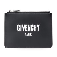 GIVENCHY 纪梵希 男士黑色牛皮手拿包 BK06071562 001