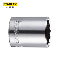 史丹利（STANLEY）32mm 12.5MM系列公制12角标准套筒 86-560-1-22