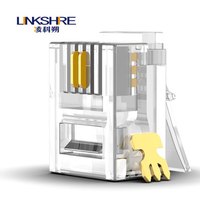 凌科朔(LINKSHIRE)6P2C电话水晶头 RJ11电话语音纯铜镀金50U电信工程级2芯电话线连接头 100个