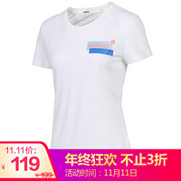 阿迪达斯 ADIDAS NEO 女子 休闲系列 W FV TEE 3 运动 T恤 DW7743 S码