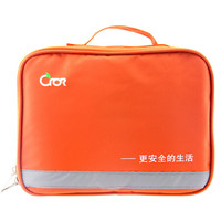 安美尚(ams)科洛CROR 车用应急包 车用便携家庭户外医疗急救包 定制 CE-N-008A 含药品 见清单 1个