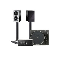 狄分尼提（Definitive Technology）D9+PMA-60+DP450+ST1 2.0声道HIFI套装唱盘机家用音响