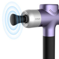 何浩明颈椎按摩器DH129AP筋膜枪肌肉放松按摩枪深层放松器充电动健身放松便携手持按摩器