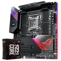 玩家国度 ROG RAMPAGE VI EXTREME ENCORE 主板 R6E（Intel X299/LGA 2066）+英特尔（Intel) i9-9940X  CPU