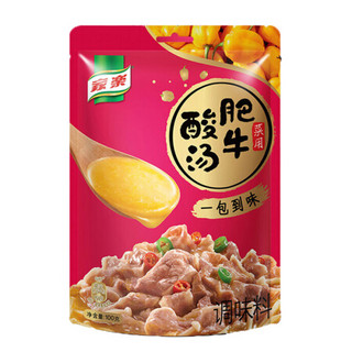 家乐 调味料 酸汤肥牛菜用调味料 100g 联合利华出品 *9件