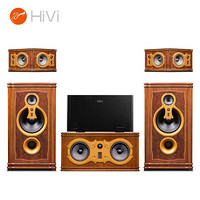 惠威（HiVi）F10HT+Q580功放 家庭影院音响5.0声道 客厅落地式音响 旗舰系列皇家风范 全国免费安装