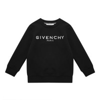 GIVENCHY KIDS 纪梵希 奢侈品童装 19秋冬新款 男童黑色混纺上衣 H25145/09B 10A/10岁/138cm