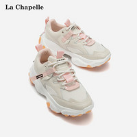 拉夏贝尔 （La Chapelle） 老爹鞋网红ins超火厚底休闲运动女老爹鞋子38