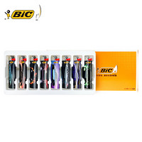 比克（BIC） J3砂轮一次性打火机多彩图案系列（加速快车）8支装套盒
