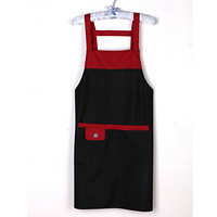 南洋（NANYANG）防水围裙 厨房防水防油污纯色围裙 1条 颜色随机