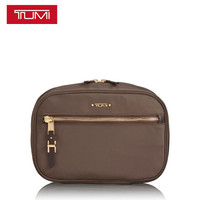 途明 TUMI VOYAGEUR系列女士商务旅行高端时尚尼龙化妆包0196353MNK 水貂色