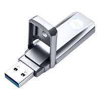 爱国者（aigo）256GB USB3.1 极速固态U盘 U390 金属U盘 读速350MB/s 写220MB/s 速度狂飙移动固态硬盘