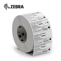 斑马（ZEBRA）高粘环保铜版纸标签2100T 102X152mm 300张/卷有撕裂线 （16卷每箱）